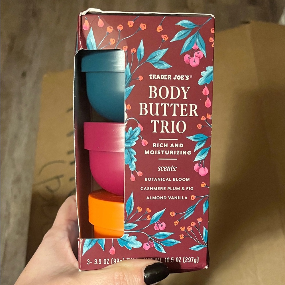 Body Butter Trio - Blue, Pink, Orange
